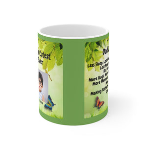 GreenLiving4Life Personalized Green Dad Life Mug 11oz - GreenLiving4Life