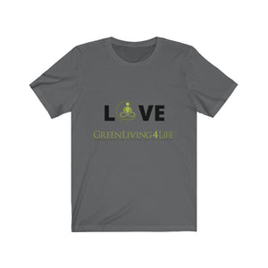 Black Love- GreenLiving4Life Unisex Jersey Short Sleeve Tee - GreenLiving4Life