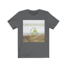 Load image into Gallery viewer, Beach Life- GreenLiving4Life Unisex Jersey Short Sleeve Tee - GreenLiving4Life