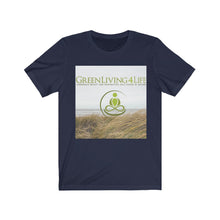 Load image into Gallery viewer, Beach Life- GreenLiving4Life Unisex Jersey Short Sleeve Tee - GreenLiving4Life