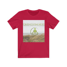 Load image into Gallery viewer, Beach Life- GreenLiving4Life Unisex Jersey Short Sleeve Tee - GreenLiving4Life