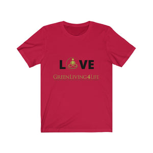 Black Love- GreenLiving4Life Unisex Jersey Short Sleeve Tee - GreenLiving4Life