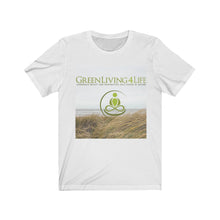 Load image into Gallery viewer, Beach Life- GreenLiving4Life Unisex Jersey Short Sleeve Tee - GreenLiving4Life