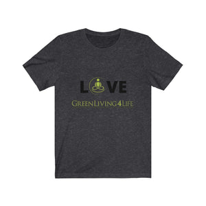 Black Love- GreenLiving4Life Unisex Jersey Short Sleeve Tee - GreenLiving4Life