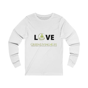 Black Love- GreenLiving4Life Unisex Jersey Long Sleeve Tee - GreenLiving4Life