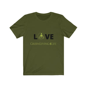 Black Love- GreenLiving4Life Unisex Jersey Short Sleeve Tee - GreenLiving4Life