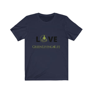 Black Love- GreenLiving4Life Unisex Jersey Short Sleeve Tee - GreenLiving4Life