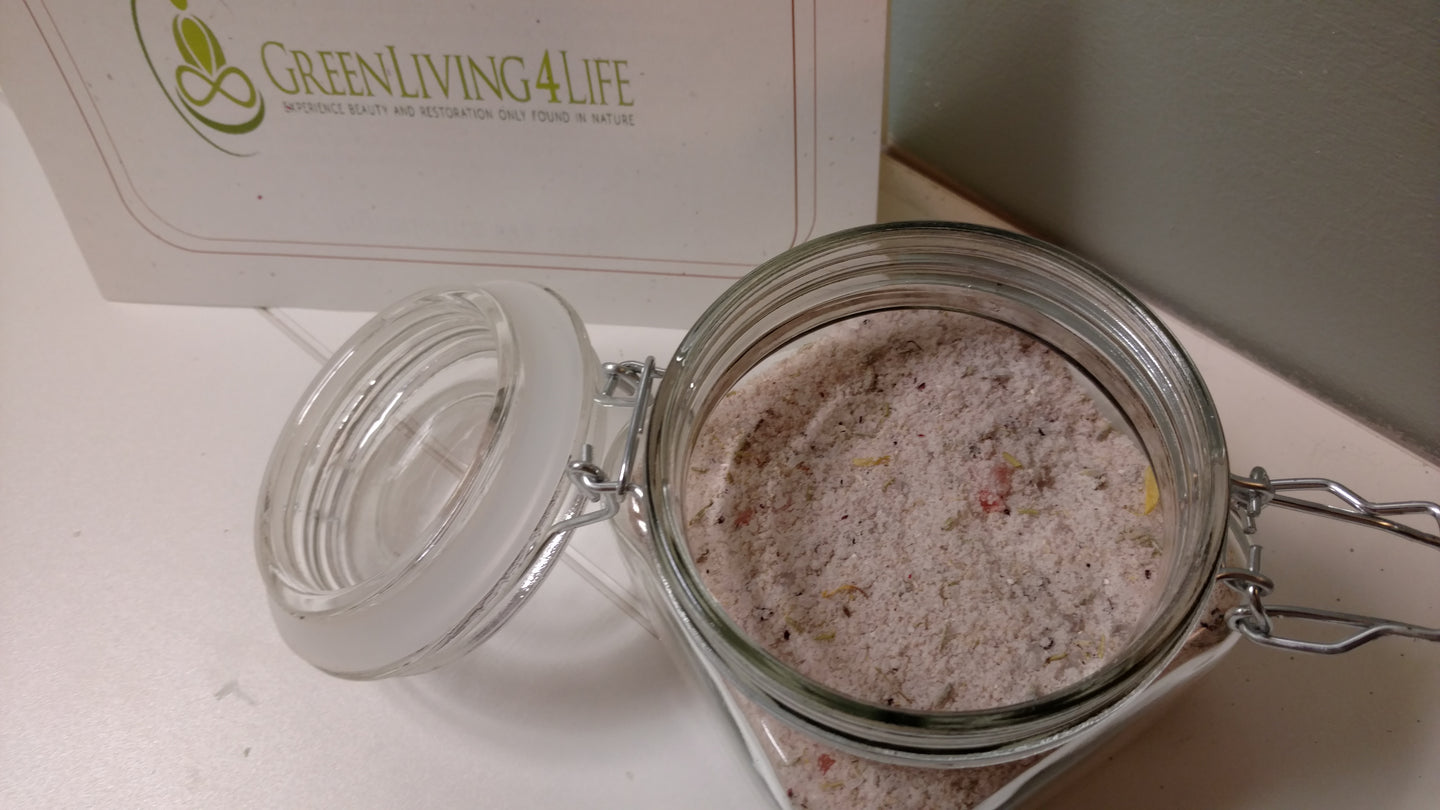 Wildflower Bath Salts (35oz.) - GreenLiving4Life