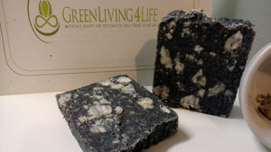 Black Beauty Infusion Soap-Unscented Hot Processed - GreenLiving4Life