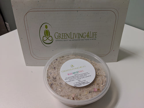 Wildflower Bath Salts (8oz.) - GreenLiving4Life