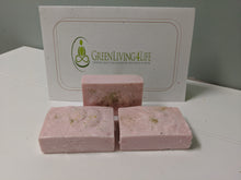 Load image into Gallery viewer, Pink Passion Salt Soap Bar-Scented Cold Processed - GreenLiving4Life