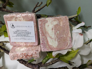 Peppermint Muscle Soap- Scented Cold Processed - GreenLiving4Life