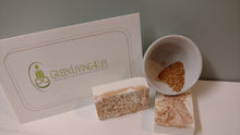 Load image into Gallery viewer, Orange Dreamsicle Salt Soap Bar-Faintly Scented Cold Processed - GreenLiving4Life