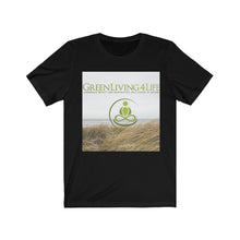 Load image into Gallery viewer, Beach Life- GreenLiving4Life Unisex Jersey Short Sleeve Tee - GreenLiving4Life