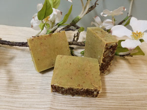 Face Everything Soap-Unscented-Faint Herbal Scented Cold Processed (Light Color) - GreenLiving4Life